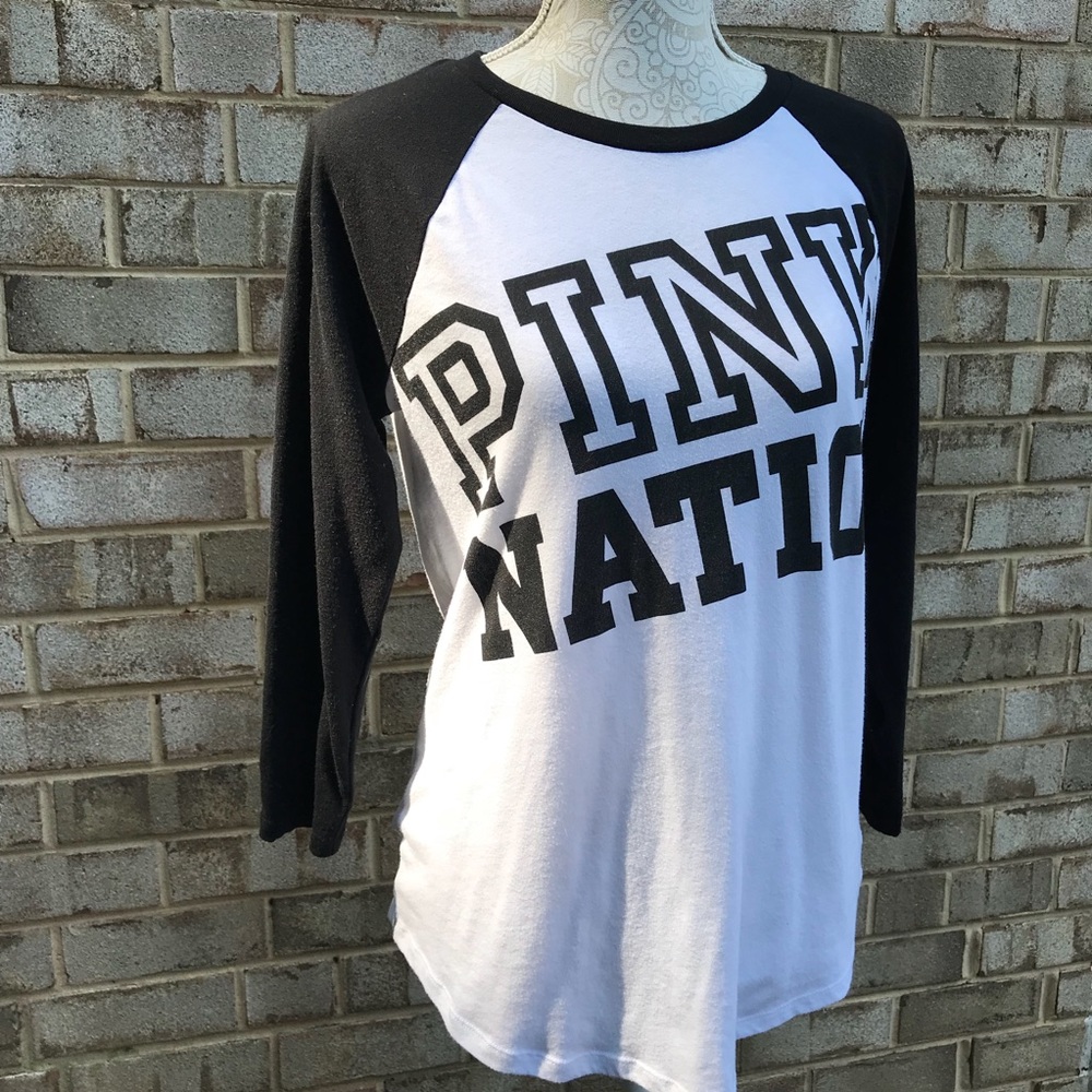 Victoria’s Secret Pink shirt 3/4 sleeve size small